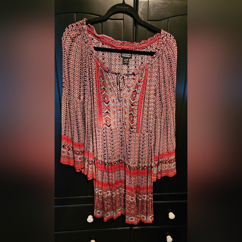Bohemian Print Women's Dress